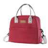 Oxford Insulated Lunch Crossbody Tote Bag