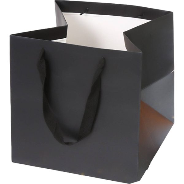 Square Gift Shopping Paper Bag w/ Handles