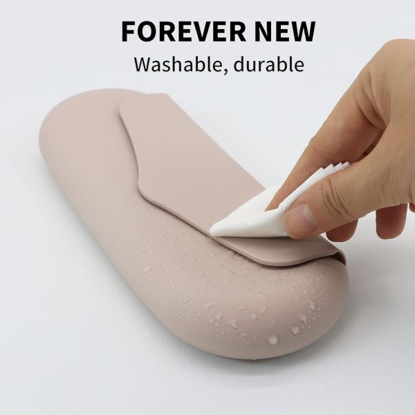 Silicone Waterproof Makeup Brush Storage Bag
