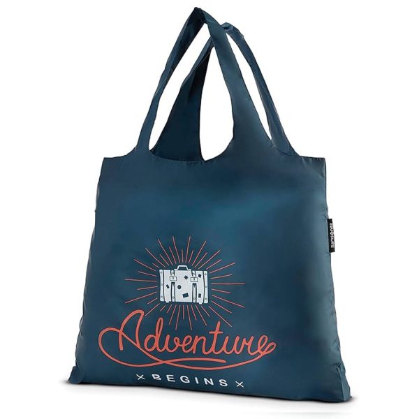 Foldable Polyester Tote Bag w/ Handle