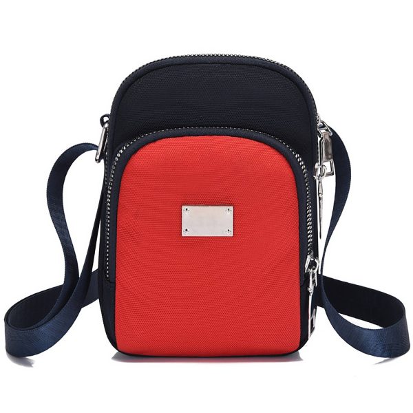 Mini Waterproof Oxford Crossbody Phone Bag