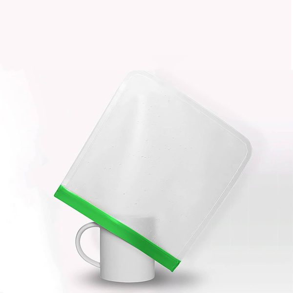 Resealable PEVA Frosted Storage Bag