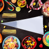 100PCS Clear Cone Shaped Plastic Treat Bags