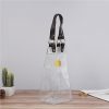 Clear PVC Wine Gift Bag w/ Handle