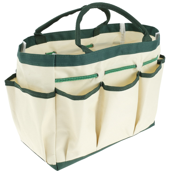 Large Capacity Oxford Garden Tool Bag w/ Pockets