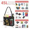 45L Large Capacity Nylon Mesh Beach Tote Bag