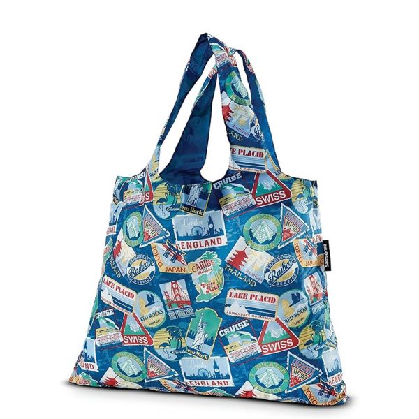 Foldable Polyester Tote Bag w/ Handle