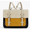 Large Capacity PU Leather Laptop Bag Backpack
