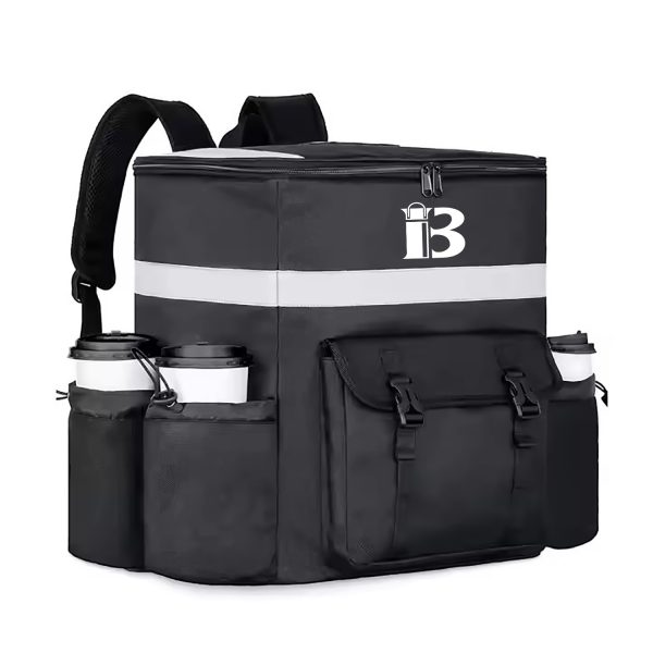 36L Waterproof Oxford Insulated Food Delivery Backpack