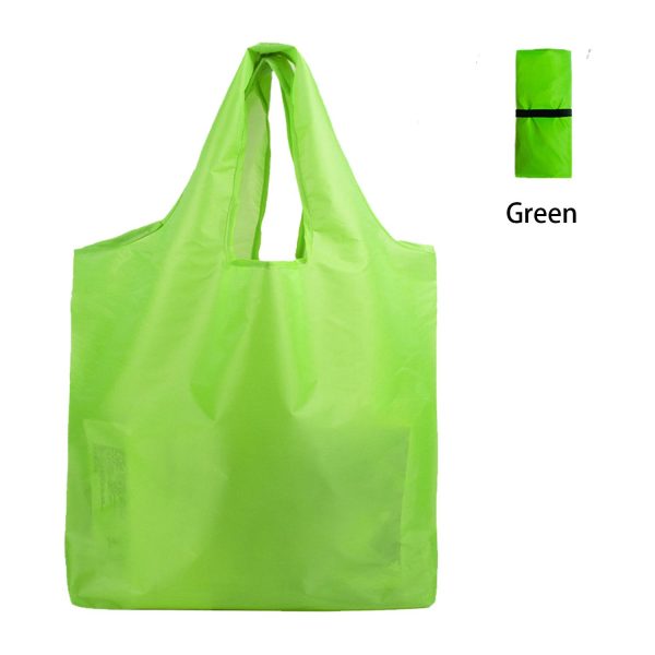 Reusable Polyester Shopping Tote Bag w/ Handle