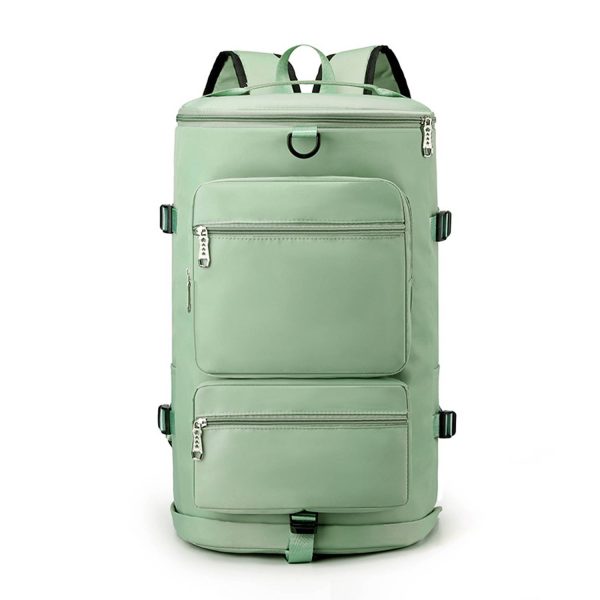 Waterproof Dry Wet Separation Nylon Duffel Backpack