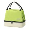 Two Tone Dual Layer Oxford Insulated Lunch Bag