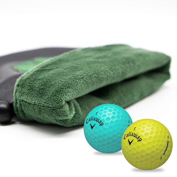 Velvet Clover Golf Drawstring Pouch