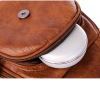 Women Genuine Leather Backpack Purse Travel Handbag College
