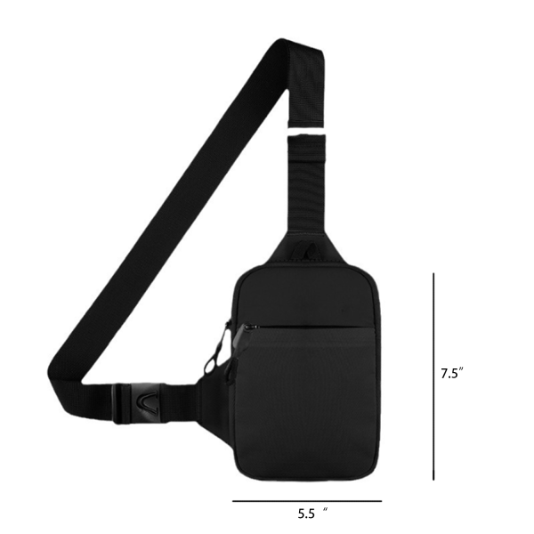 Waterproof Nylon Crossbody Chest Bag