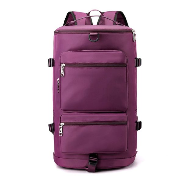 Waterproof Dry Wet Separation Nylon Duffel Backpack