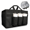 Oxford Insulated Food Delivery Bag w/ Aluminum Foil Lining