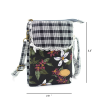 Cotton Multi Pockets Crossbody Phone Bags