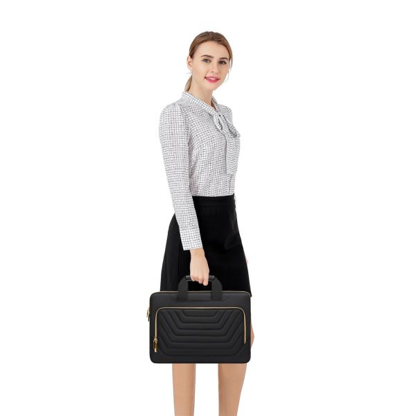 Oxford Waterproof Laptop Shoulder Bag w/ luggage strap