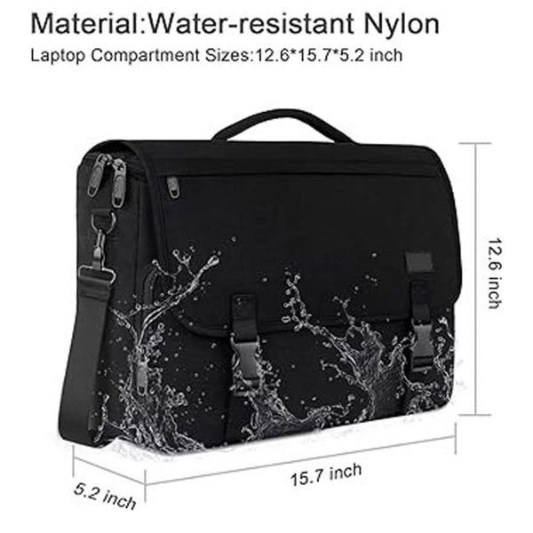 Large Capacity Nylon Briefcase Shoulder Bag