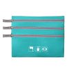 Mini Waterproof PU Leather Travel Storage Pouch