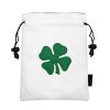 Velvet Clover Golf Drawstring Pouch