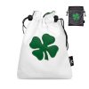 Velvet Clover Golf Drawstring Pouch