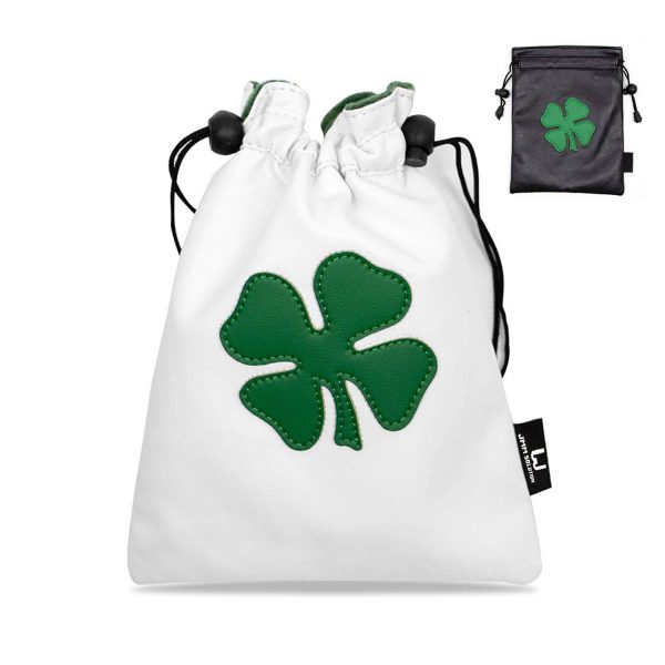 Velvet Clover Golf Drawstring Pouch
