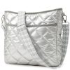 Lightweight Quilted Puffer Nylon Crossbody Bag