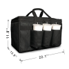 Oxford Insulated Food Delivery Bag w/ Aluminum Foil Lining