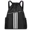 Large Capacity Polyester Drawstring Gym Backpack