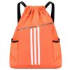 Large Capacity Polyester Drawstring Gym Backpack