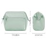 Large Capacity Wide Open Oxford Zipper Cosmetic Bag