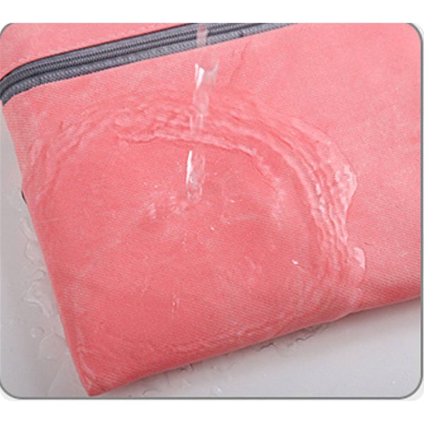 Mini Waterproof PU Leather Travel Storage Pouch