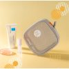 Mini Mesh Clear Zippered Toiletry Bag