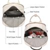 Waterproof Polyester USB Laptop Backpack w/ Luggage Strap