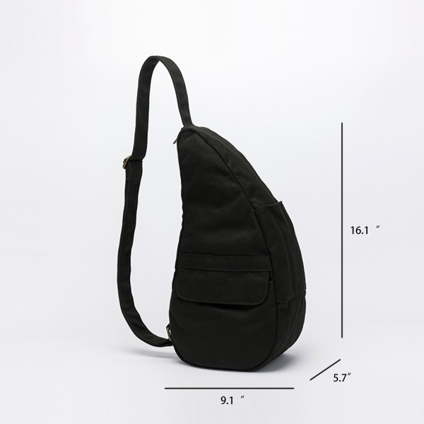Large Capacity Canvas Crossbody Chest Bag