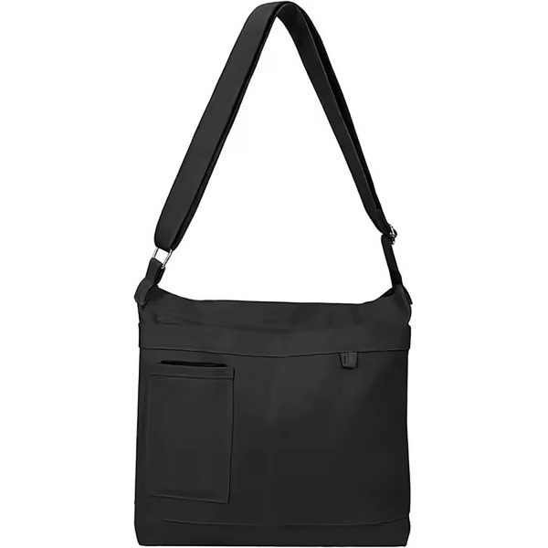 Canvas Zipper Pocket Crossbody Shoulder Bag