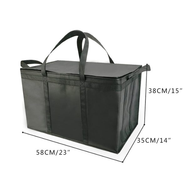 80L Aluminum Foil Lining Non-Woven Insulated Tote Bag