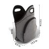 10L Thick Neoprene Insulated Lunch Tote Bag w/Pocket