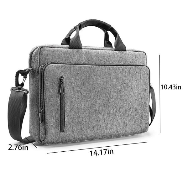 13 Inch Multi Functional Oxford Laptop Briefcase