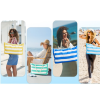 Large Capacity Canvas Travel Tote Bag