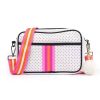 Zippered Neoprene Crossbody Bag w/ Adjustable Strap