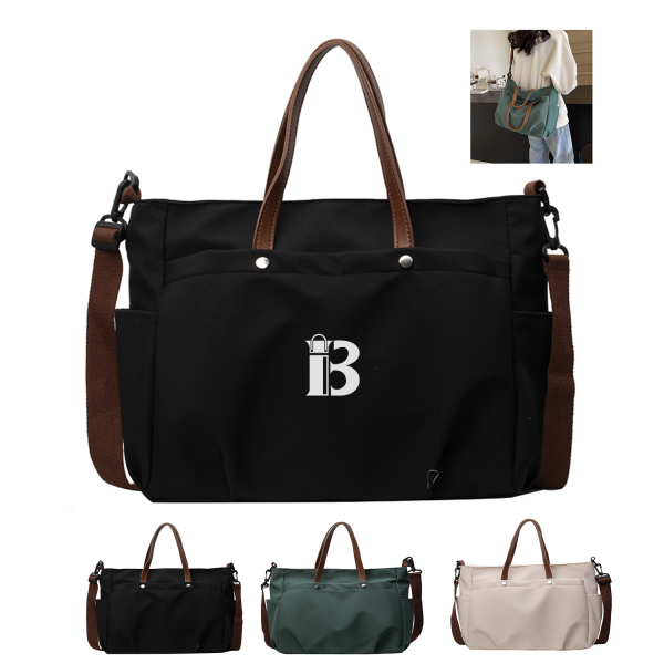 Large Capacity Canvas Shoulder Tote Bag