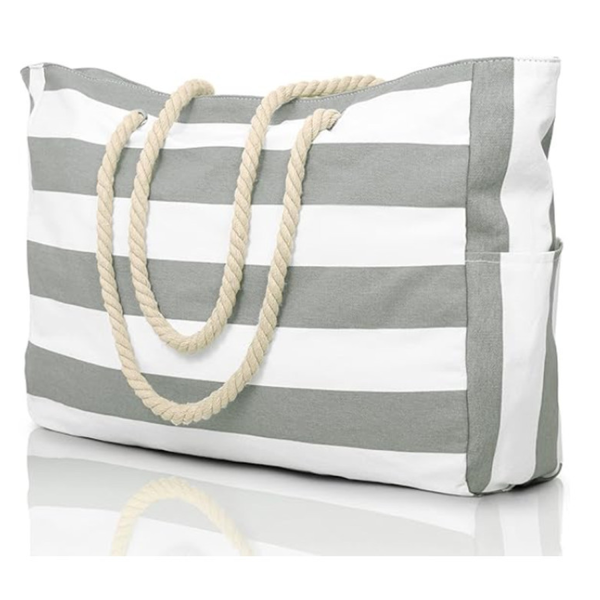 Large Capacity Canvas Travel Tote Bag