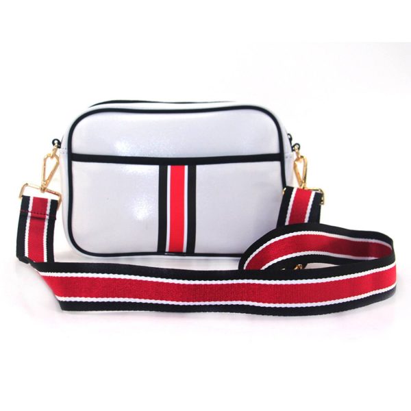 Zippered Neoprene Crossbody Bag w/ Adjustable Strap