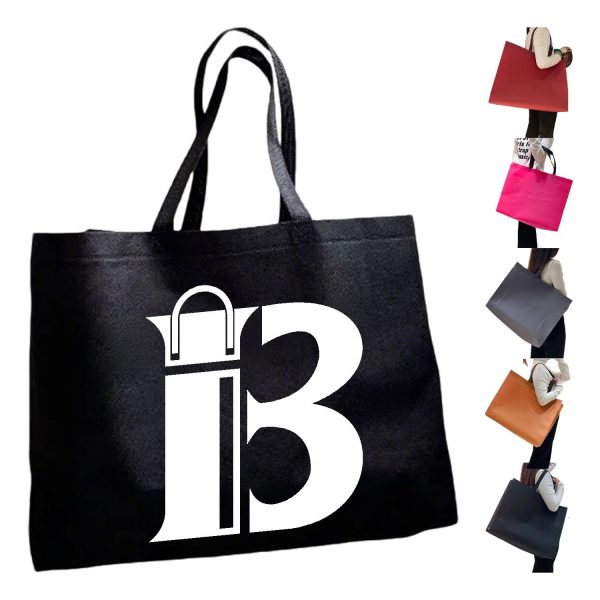 Large Non Woven Grocery Shopping Tote Bag