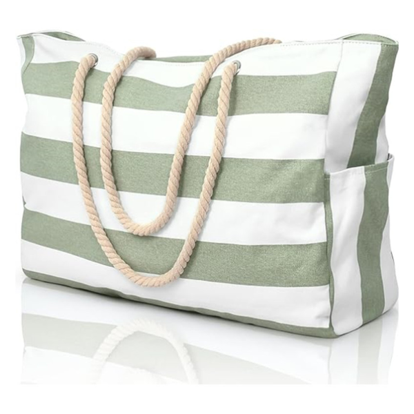 Large Capacity Canvas Travel Tote Bag