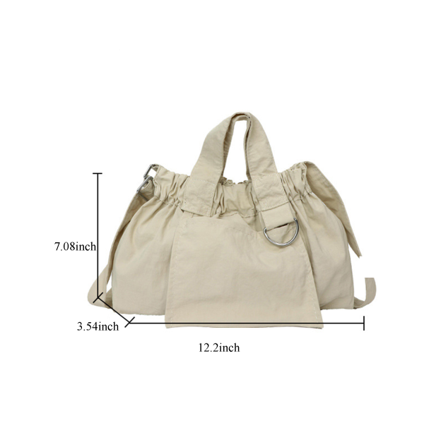 Large Capacity Nylon Shoulder Tote Bag