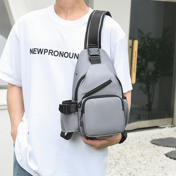 Mini Water Resistant Nylon Crossbody Bag